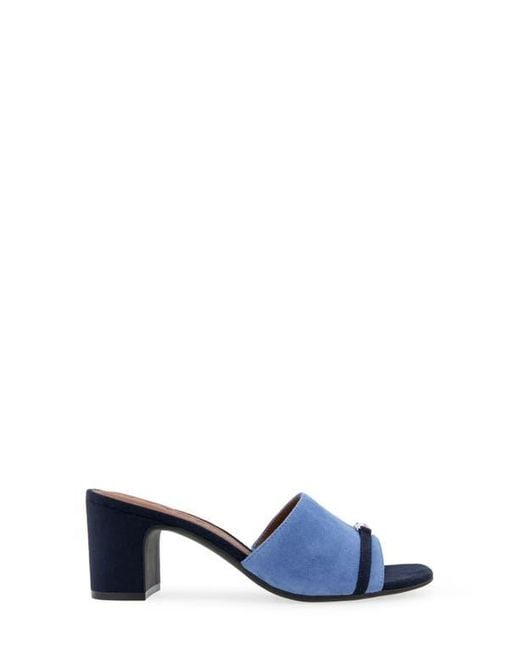 Aerosoles Blue Gela Slide Sandal