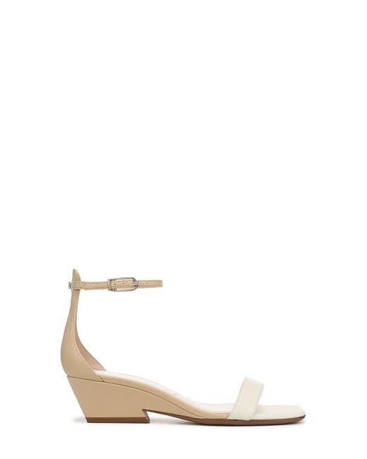 Franco Sarto White Sadie Wedge Sandal