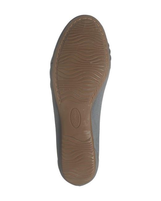 Softwalk® Gray Safi Flat