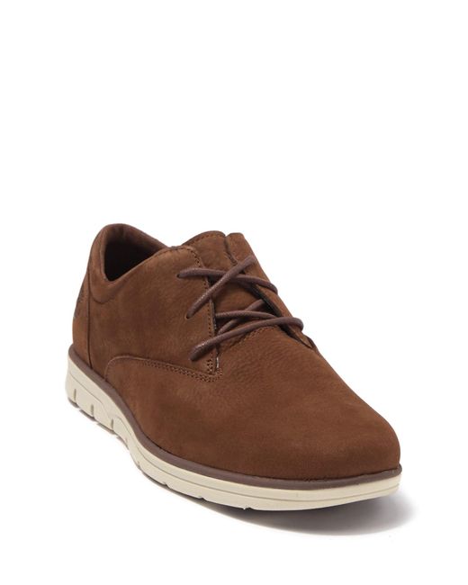 Timberland Bradstreet Oxford Leather Sneaker in Brown for Men | Lyst