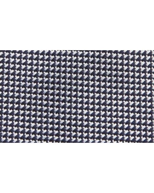 Duchamp Gray Micro Pattern Silk Tie for men