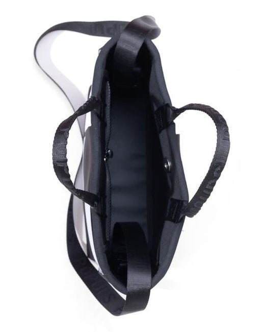 Pop Ups Brand Black Water Resistant Woven Neoprene Mini Tote Bag