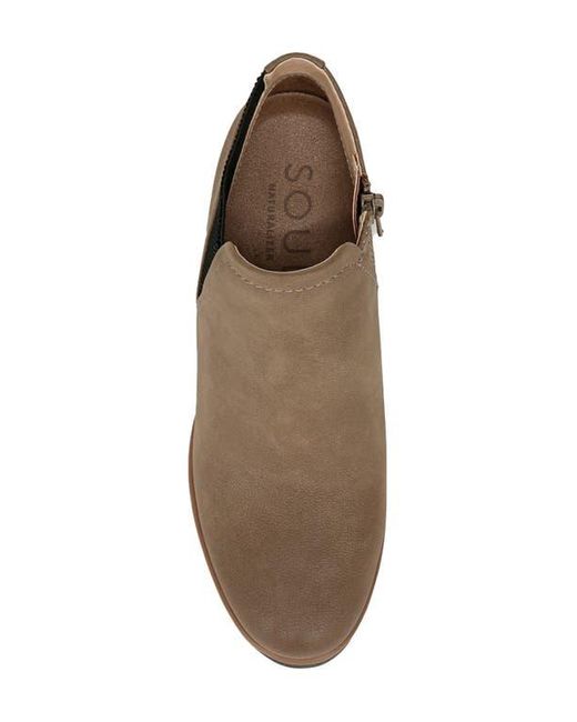 Naturalizer Brown Affirm Wedge Bootie