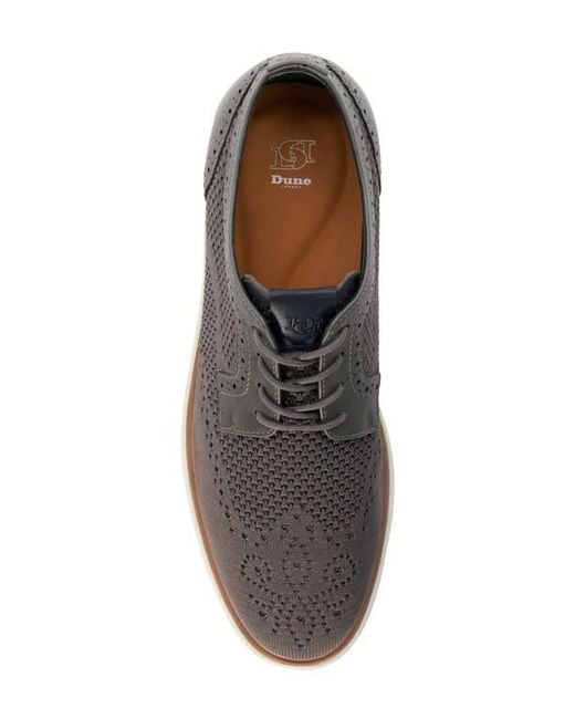 Dune Brown Barrow Derby for men