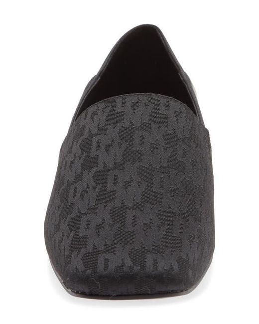 DKNY Blue Fabrice Logo Jacquard Flat