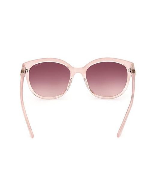 Guess Pink Round Sunglasses for men