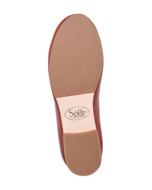Söfft Red Kenni Ballet Flat