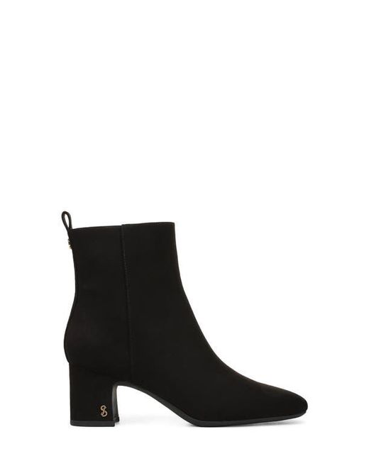 Sam & Libby Black Yvonne Square Toe Bootie