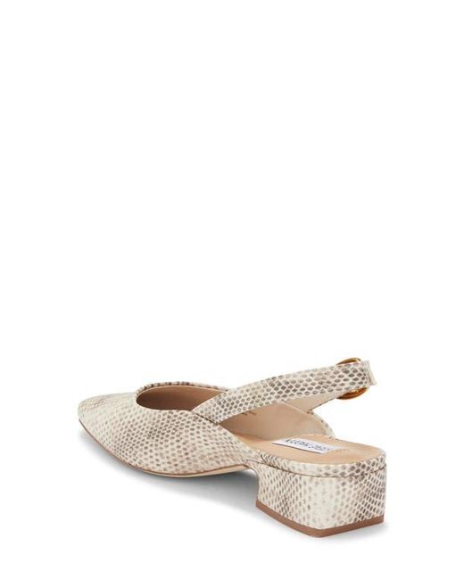 Steve Madden Metallic Diona Slingback Pump