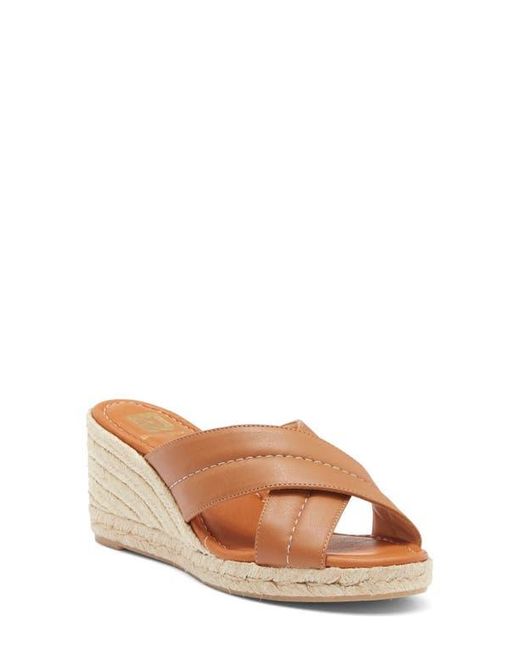 Bruno Magli Brown Elena Espadrille Wedge Sandal