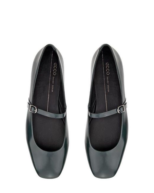 Ecco Black Margot Mary Jane Flat