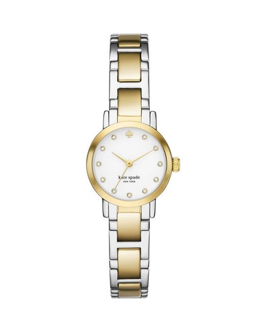 Kate Spade Metallic Gramercy Three-hand Two-tone Watch 25mm for men