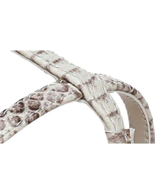 Franco Sarto White Joela Sandal
