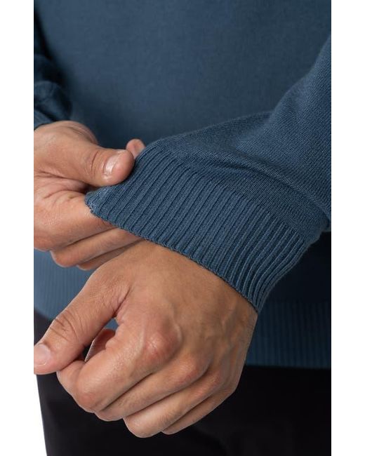 Xray Jeans Blue Mock Neck Knit Sweater for men