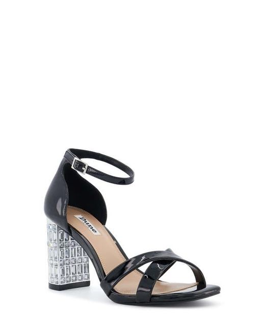 Dune White Malena Square Toe Sandal