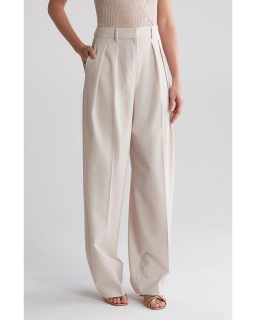 Theory Multicolor Trace Pleated Pants