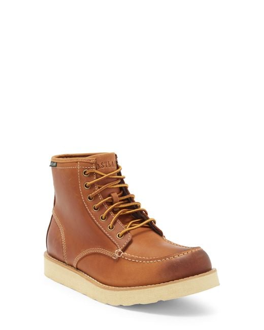 Eastland Loomis Moc Toe Boot in Brown for Men Lyst
