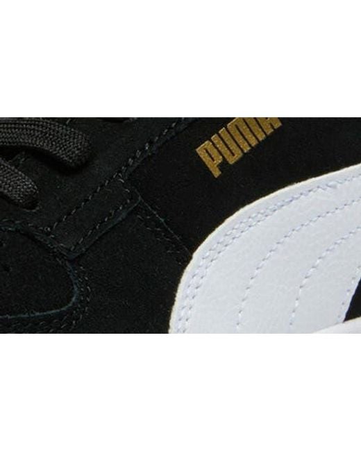 PUMA Black Caven 2.0 Full Suede Sneaker for men