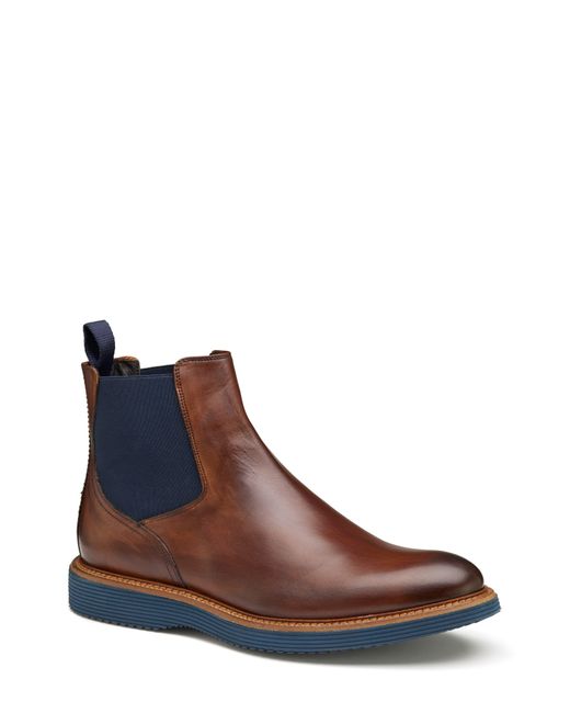 Johnston & Murphy Jameson Chelsea Boot in Brown for Men Lyst