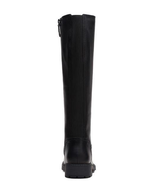 Clarks Black Orinoco Rise Knee High Boot