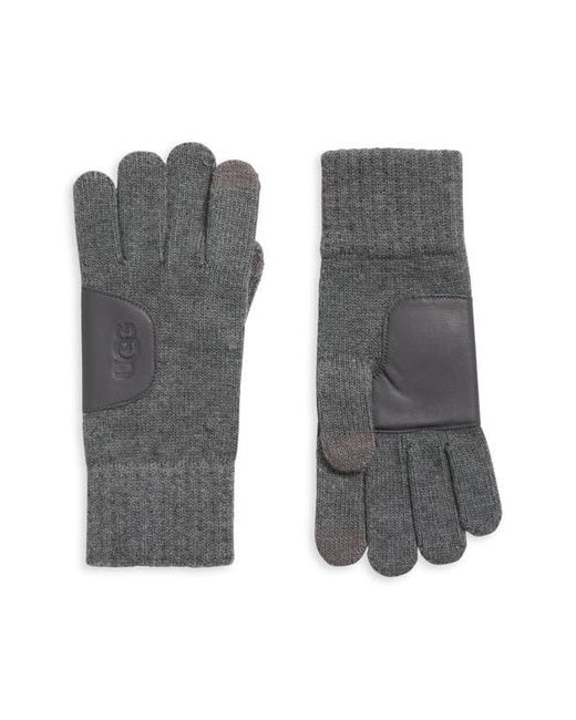 Ugg Gray Knit Gloves for men