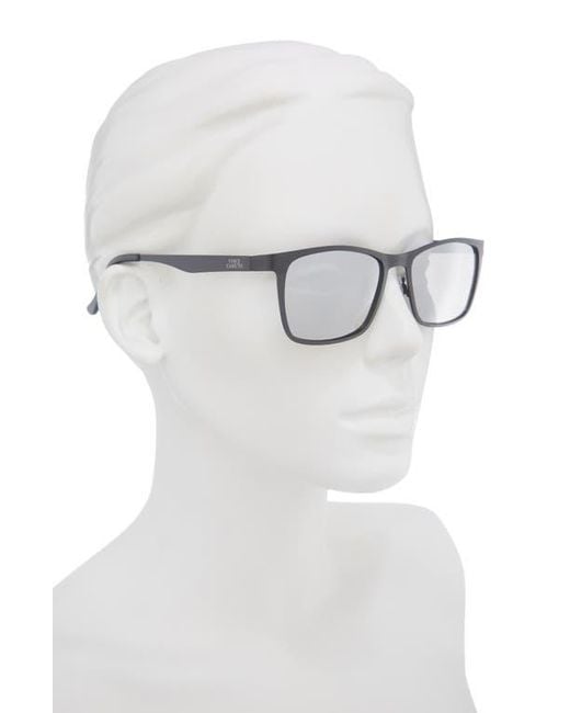 Vince Camuto Black 54Mm Rectangular Sunglasses for men