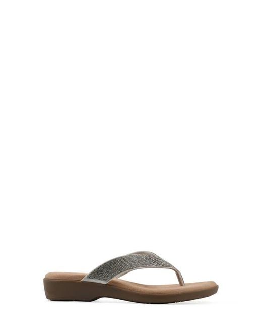 White Mountain Multicolor Becharm Sandal