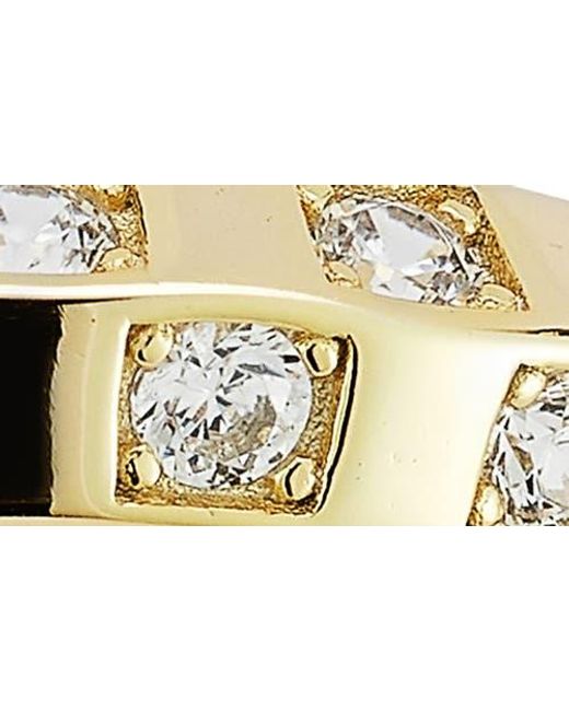 Glaze Jewelry Metallic Cubic Zirconia Band Ring