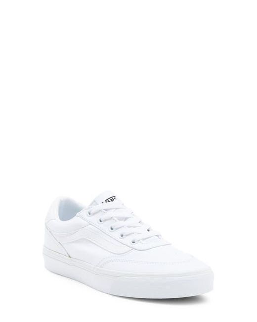 Vans White Brooklyn Low Top Sneaker