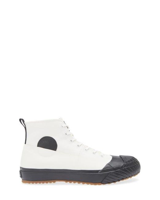 3.1 Phillip Lim White Canvas High Top Sneaker for men