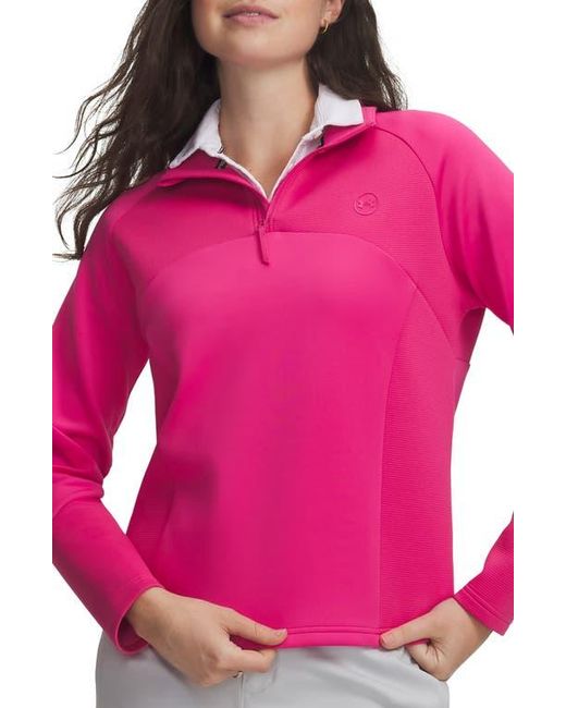 Under Armour Pink Drive Midlayer Half Zip Pullover