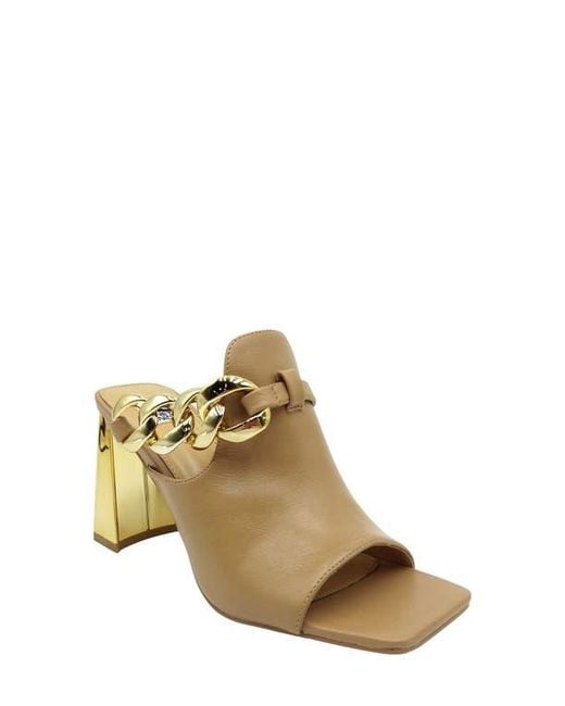 Ninety Union Metallic Ryder Open Toe Pump