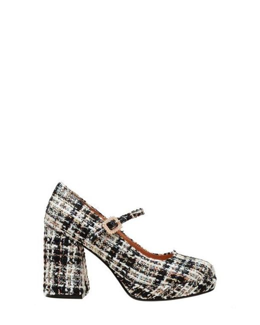 Lisa Vicky Metallic Bobble Platform Pump