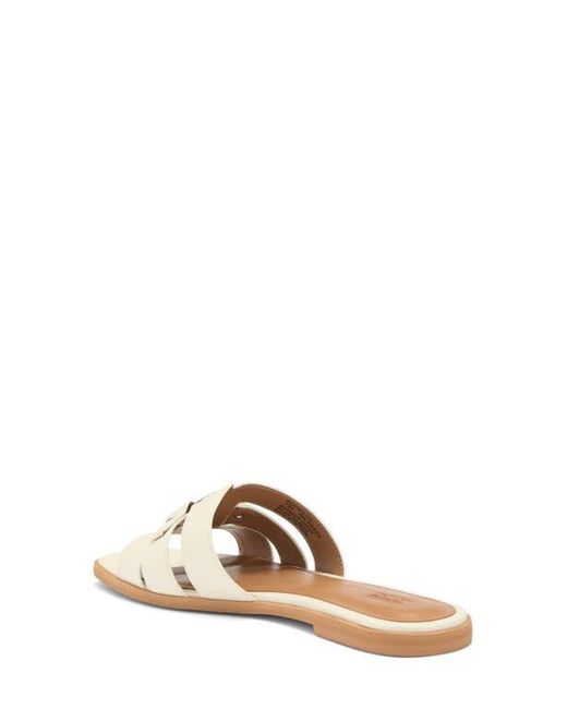 Nordstrom Rack White Bree Slide Sandal