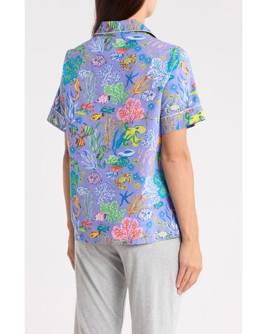 Printfresh Blue Organic Cotton Pajama Top