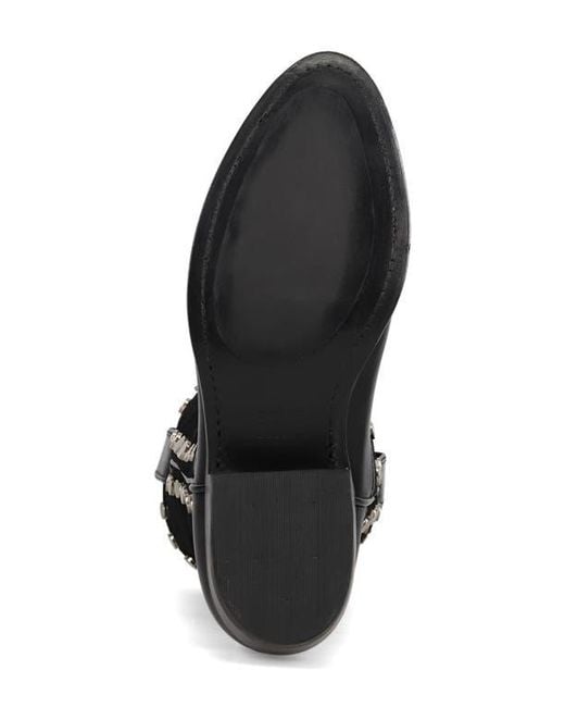 Frye Black Billy Stud Western Boot