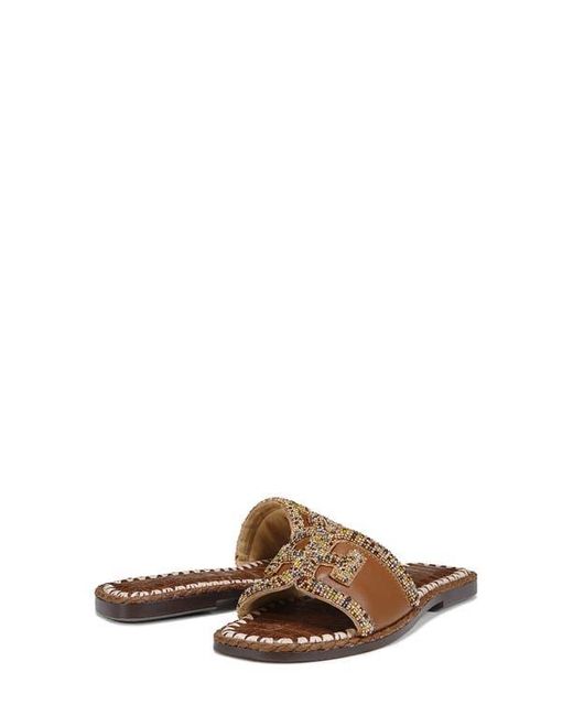 Sam Edelman Brown Fitz Slide Sandal