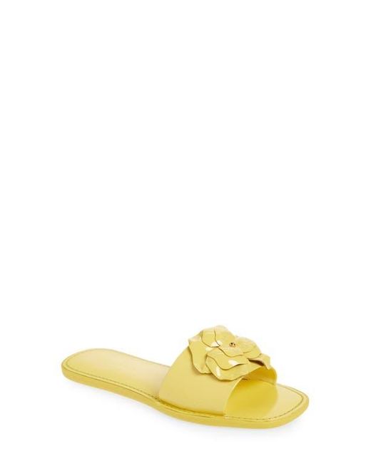 Kate Spade Yellow Santana Slide Sandal