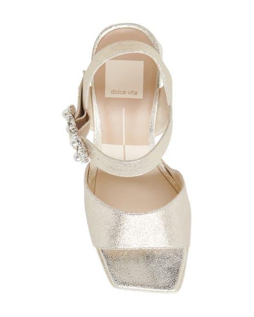 Dolce Vita Natural Amari Platform Sandal