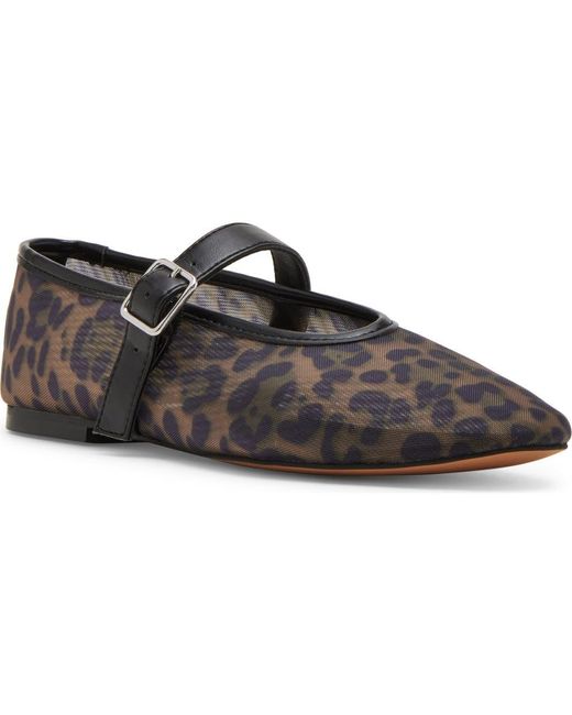 Steve Madden Black Dreaming Mary Jane Flat