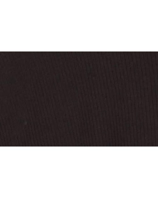 PUMA Black Essential Comfort Rib Hoodie