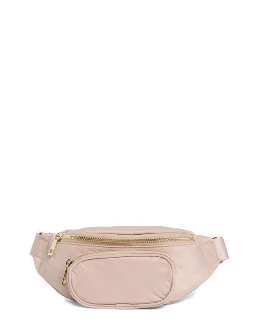 Madden Girl Pink Belt Bag