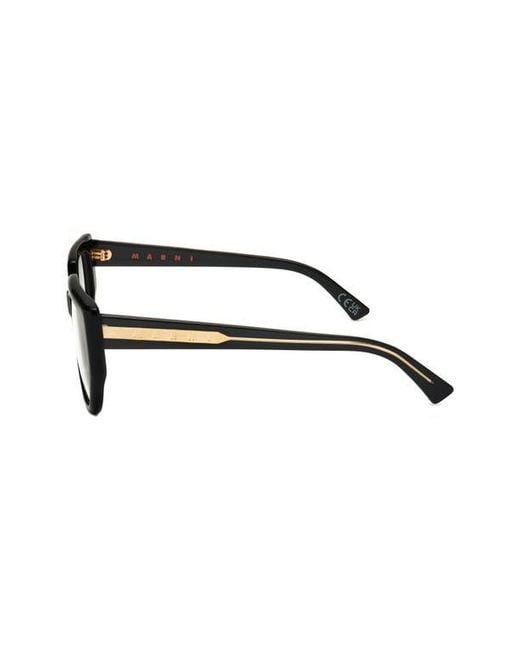 Marni Black Cat Eye Optical Glasses