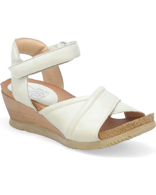 Miz Mooz Metallic Sofie Wedge Sandal