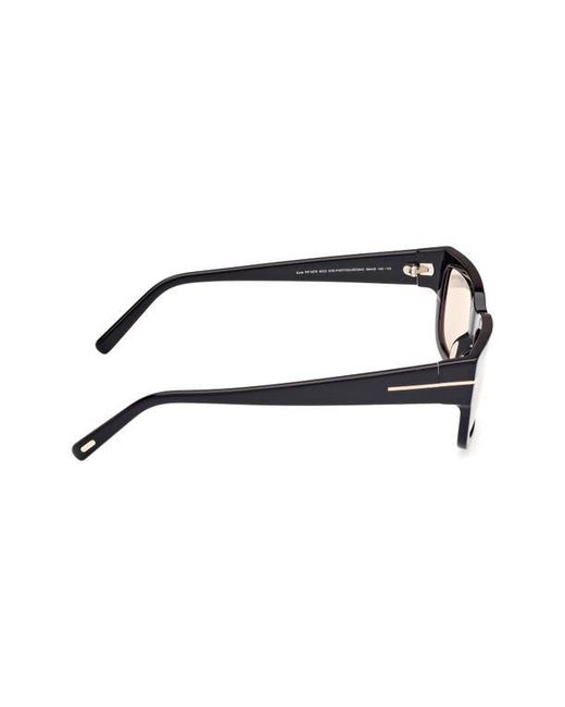 Tom Ford Multicolor Ezra 54Mm Rectangular Sunglasses