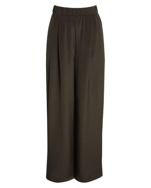 Eileen fisher wide leg silk pants cheap