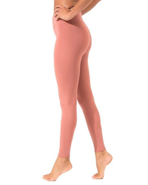 Threads For Thought Red Jackie High Waist Leggings