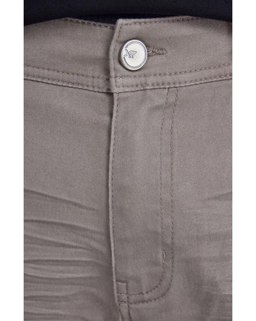Xray Jeans Gray Skinny Twill Stretch Jeans for men