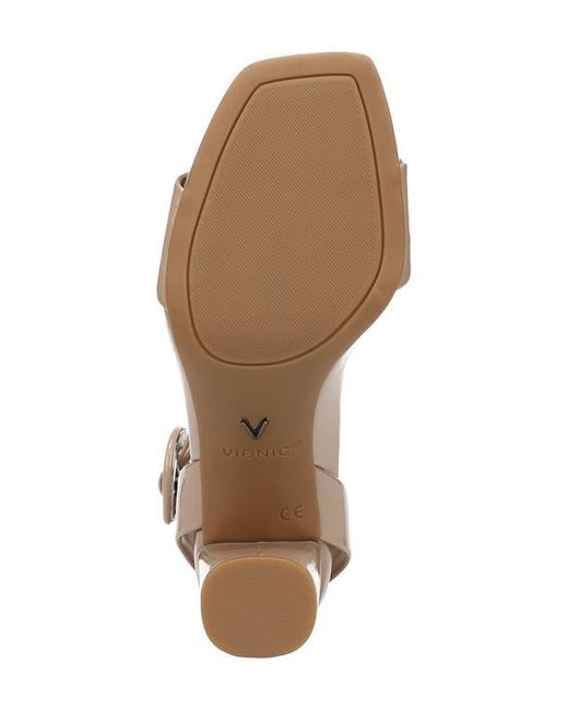 Vionic Metallic Zinfandel Sandal