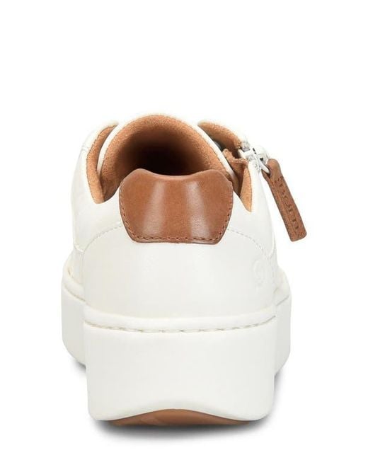Børn White Moxie Zip Sneaker
